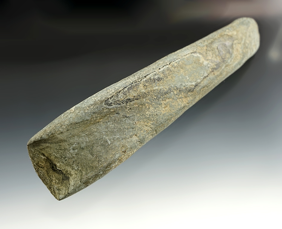 Superb 8 1/4" Hardstone Chisel with excellent polish to the bit area.