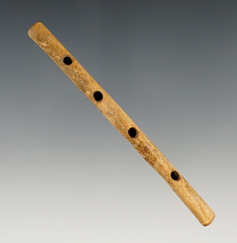 3 7/16" 4-Hole Bone Flute found in Northern Kentucky