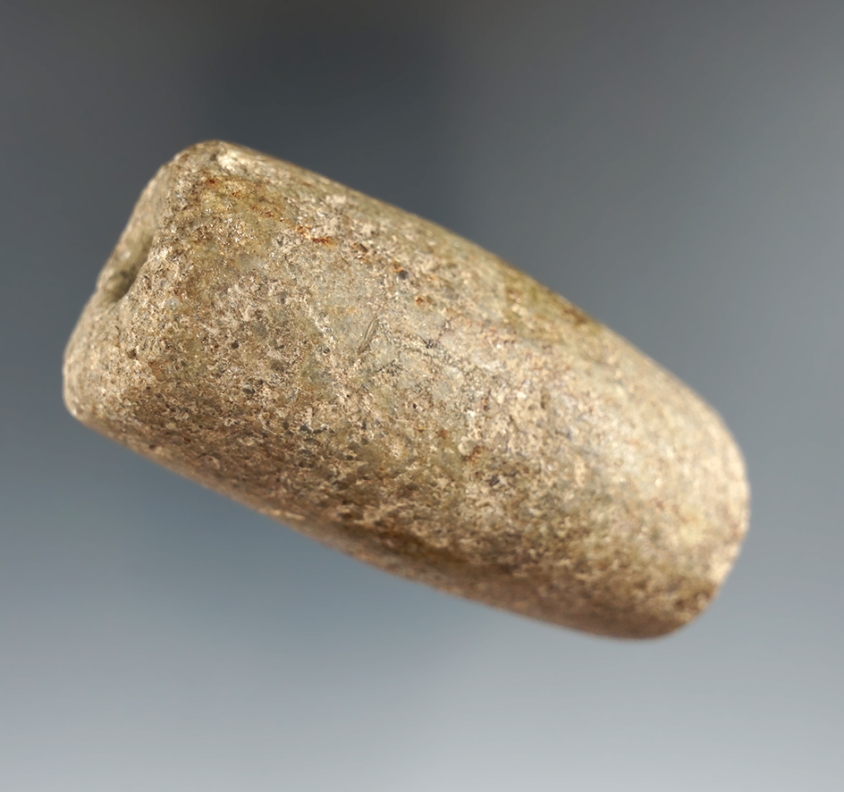 2 3/4" Hardstone Bar Amulet. Rare, but not drilled. Found in Defiance Co., Ohio.