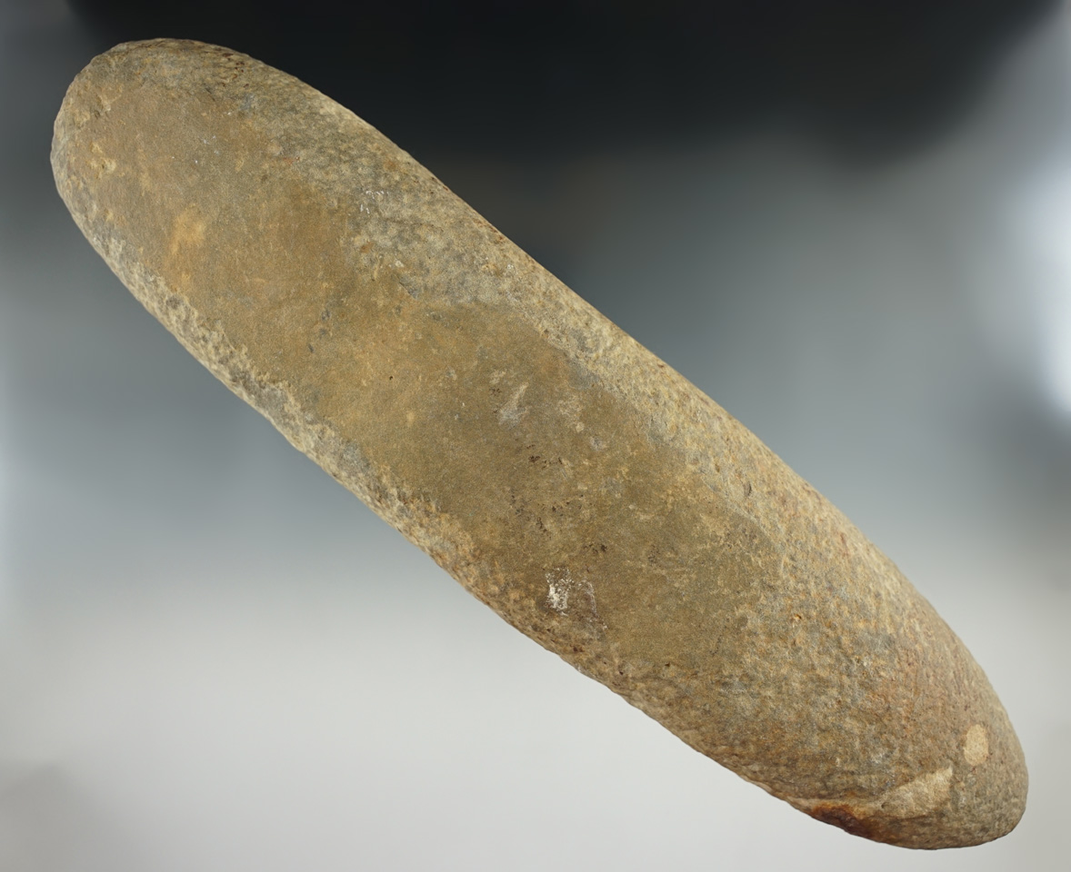 10" Roller Pestle found in Lancaster Co., Pennsylvania.