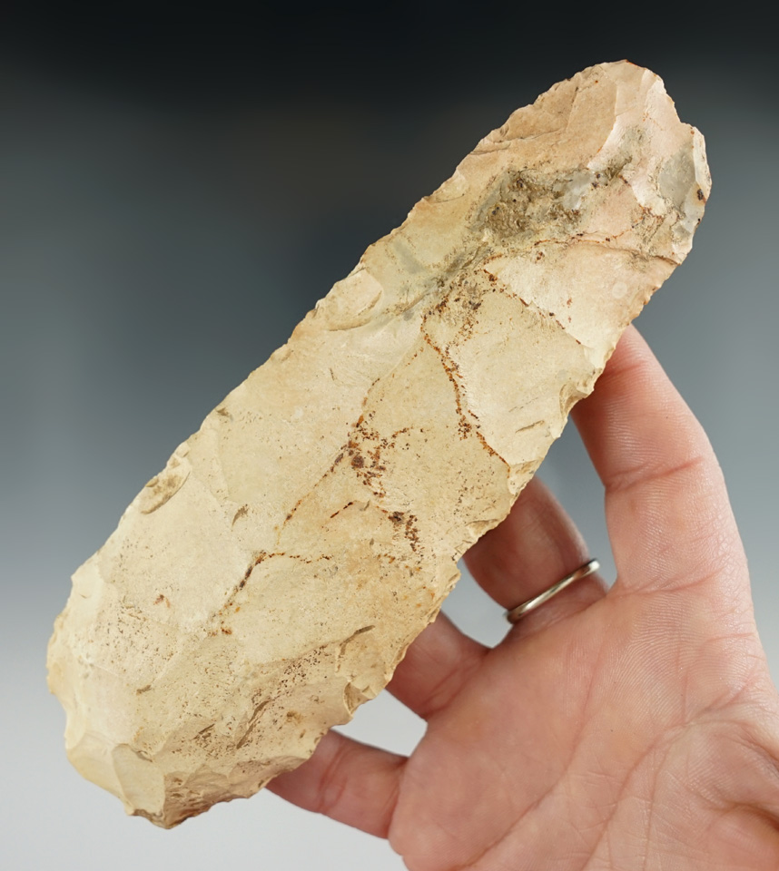 5 13/16" Flint Celt found in Missouri.