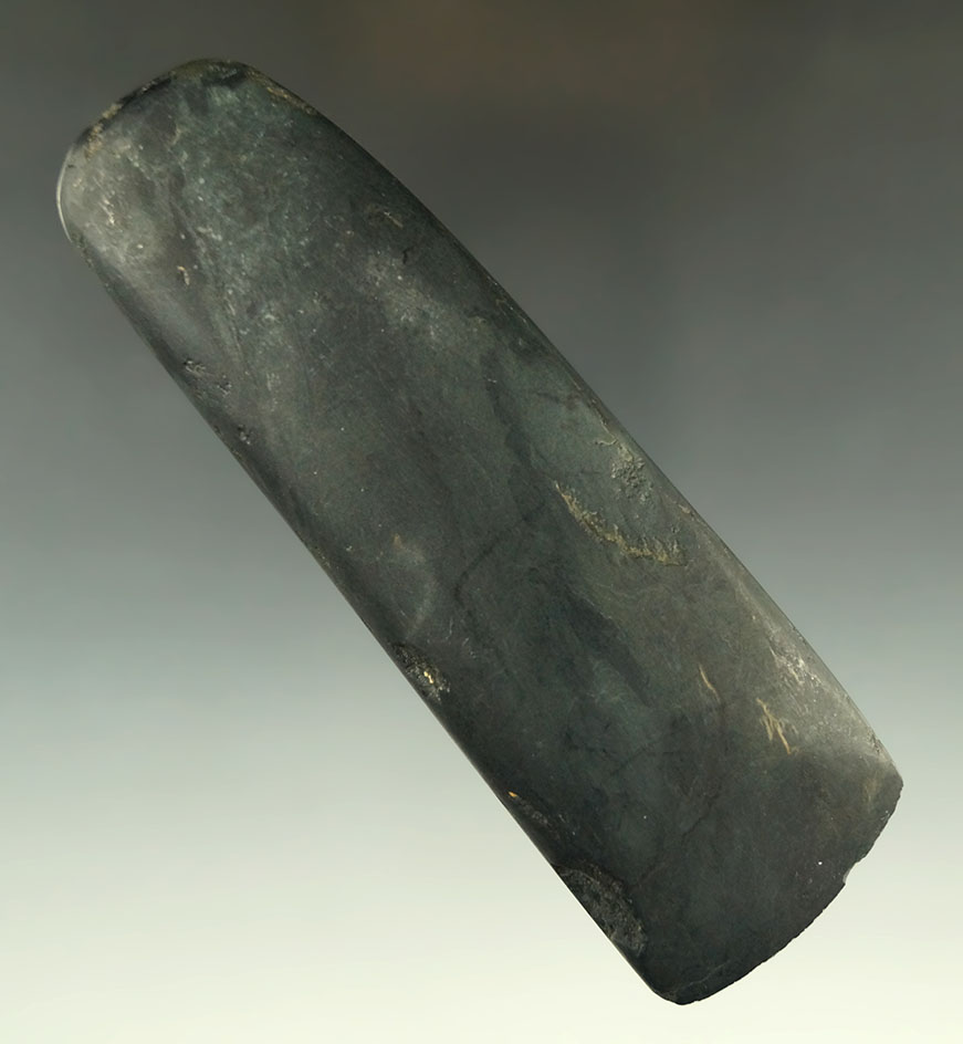 4 15/16" black Hardstone Celt or hand chisel found near the Columbia River.