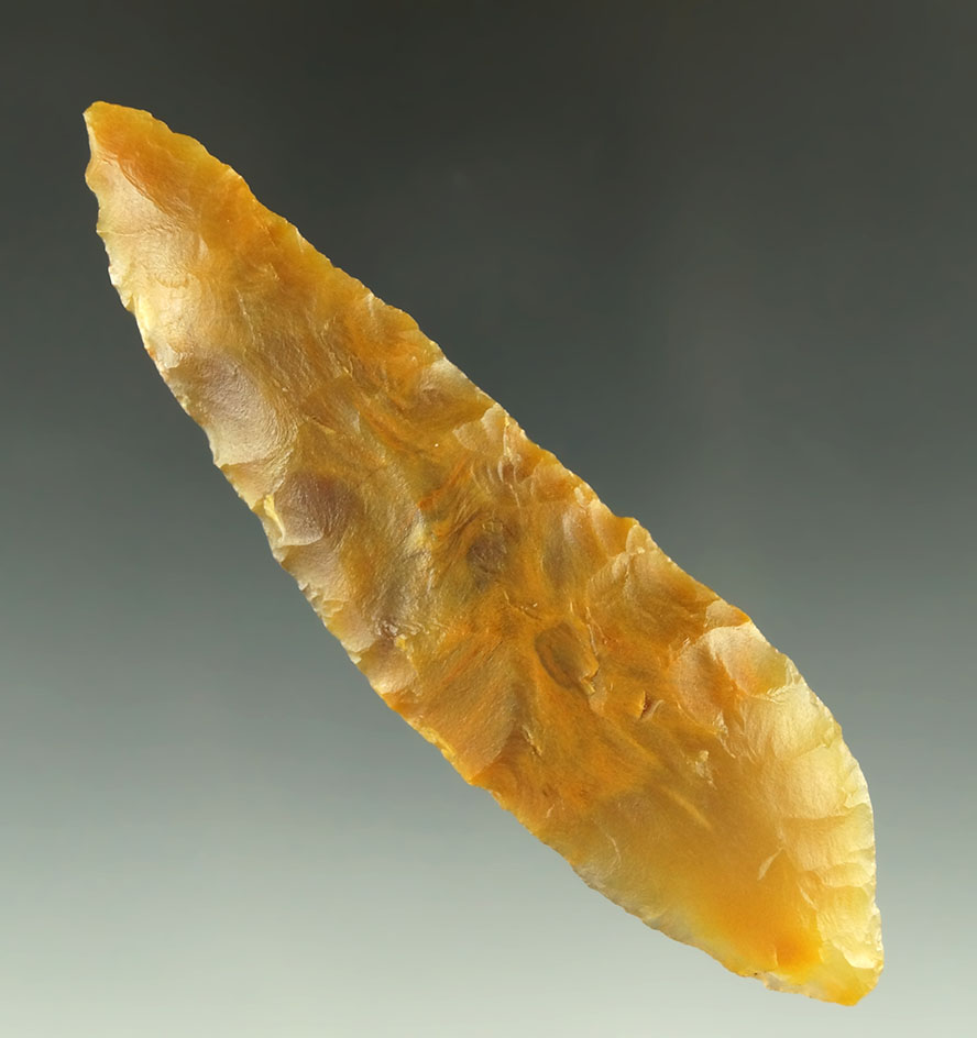 3 1/2" Shoshone Knife found near the Platte River, northern Colorado in the 1940s. -