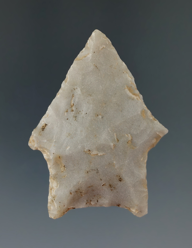 2 3/16"Novacuate knife found near Cash Bend, Searcy County Arkansas in 1963 by J.W. McManus.