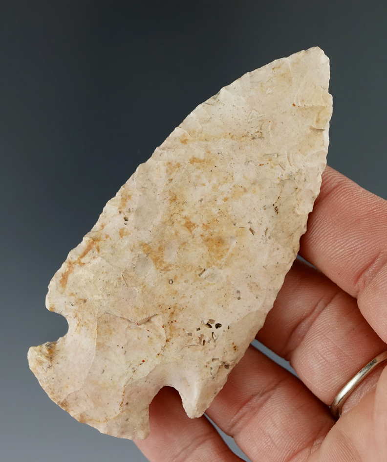 3 5/16" Hopewell found in Michigan.