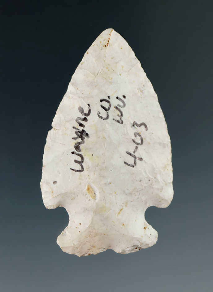 2" cornernotch found in Wayne County West Virginia.