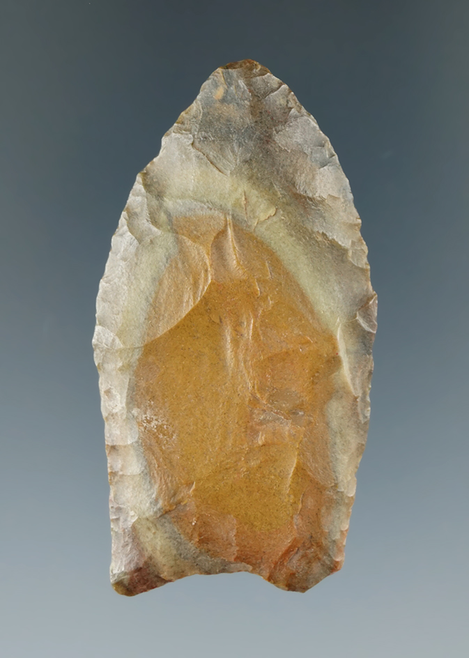 2 1/16" Paleo Clovis found in Hot Springs, Arkansas made from very attractive material.