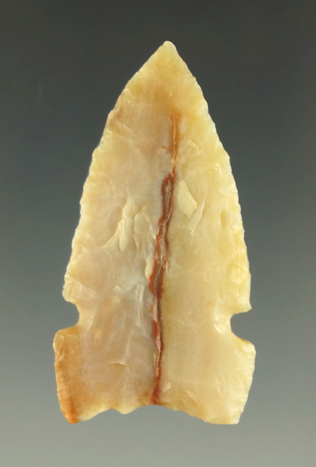 Thin and nice! 1 15/16" Mallory point - Colorado - beautiful Highly translucent material.