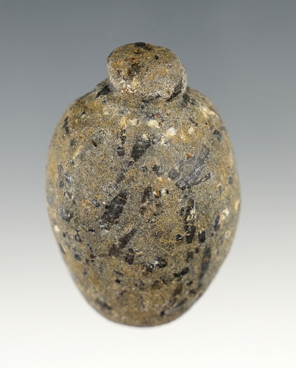 Nice 2 1/8"  Plummet found in the Eastern U.S.