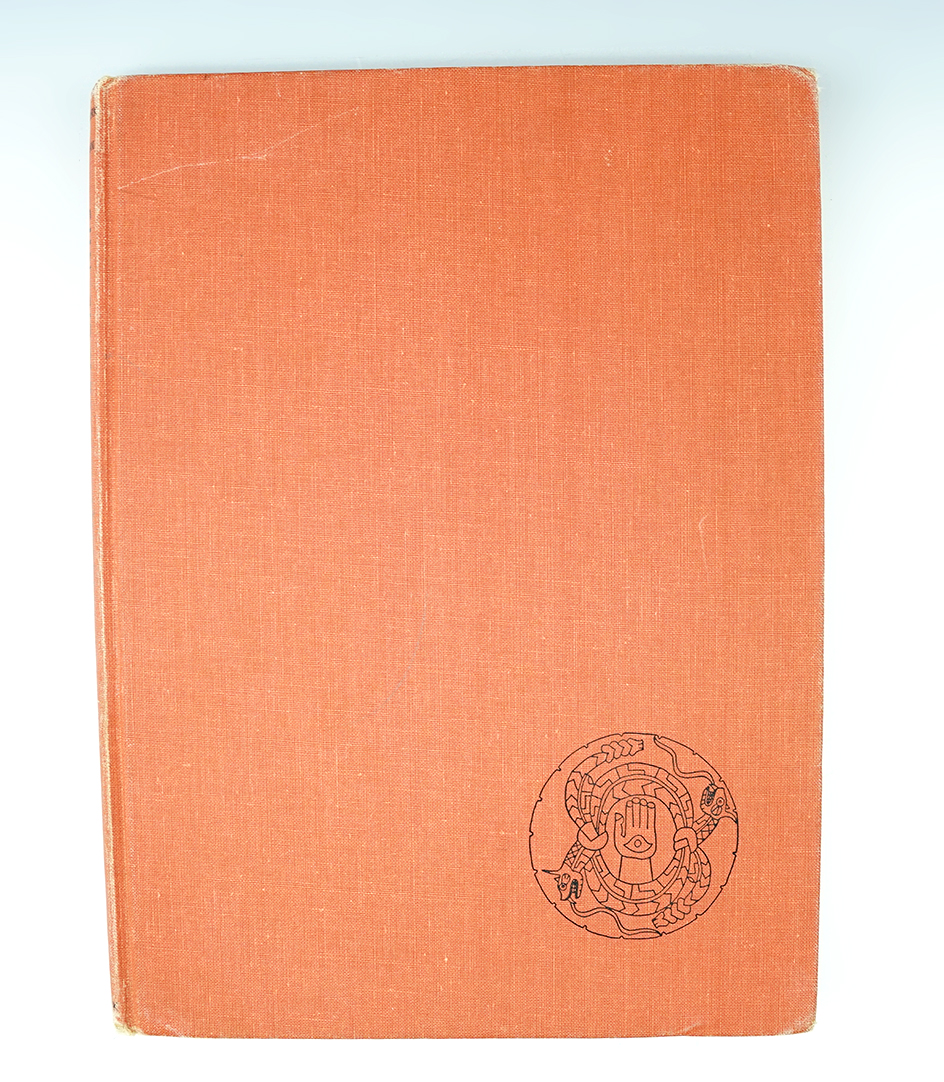Hardcover Book: "Sun Circles and Human Hands" published in 1957. In fair condition with some wear to