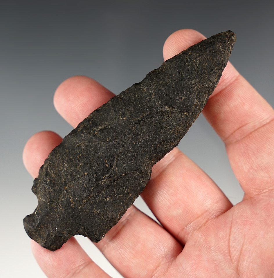 Nicely made 4 1/8" Stemmed Knife found in Tuckertown, New Jersey.