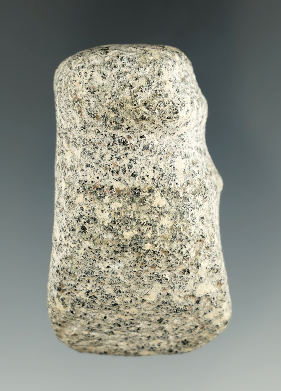 2 1/4" Miniature 3/4 grooved Axe found in Ohio.