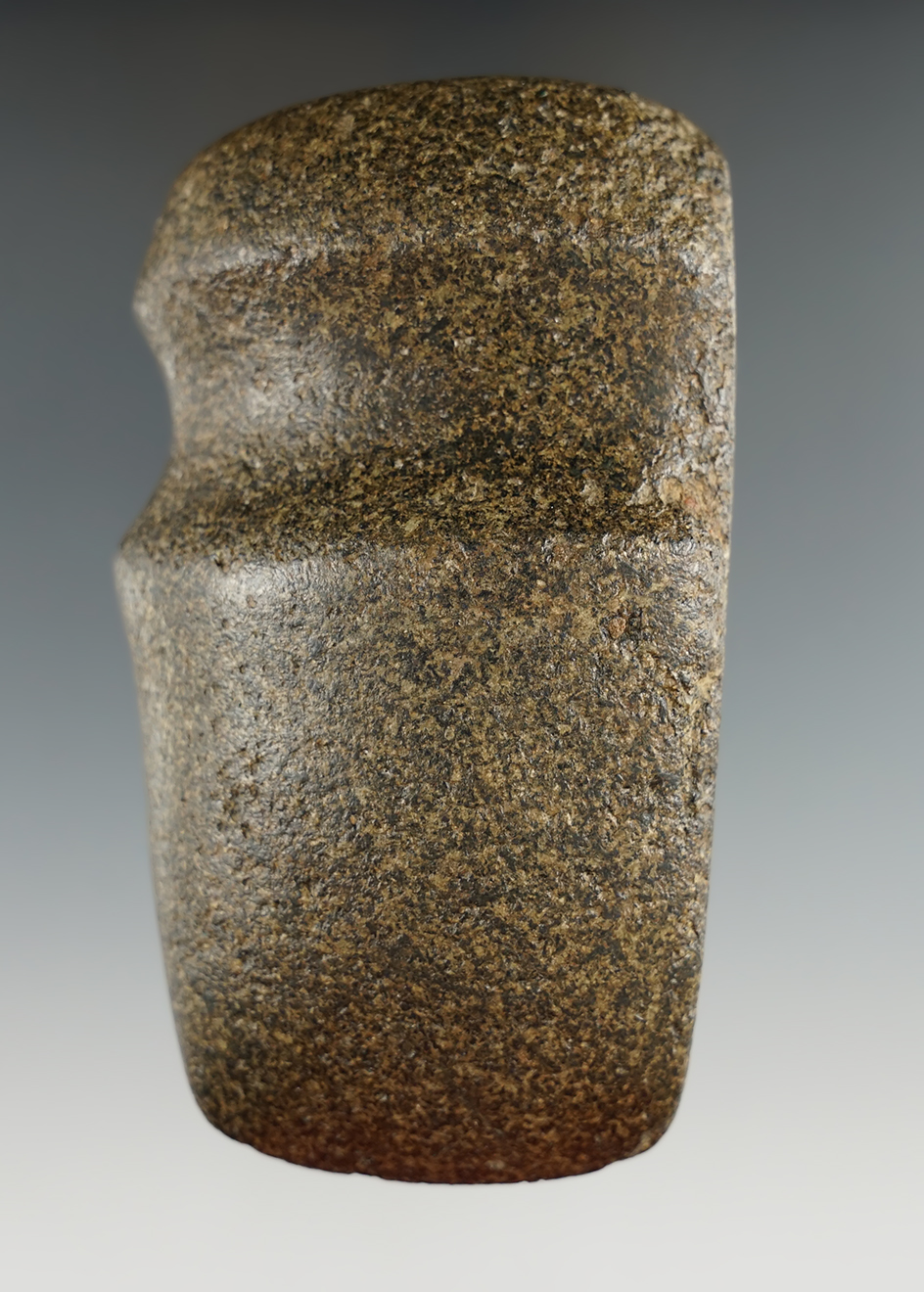 Excellent form on this 3 11/16" long 3/4 Grooved Axe - Summit Co., Ohio. Ex. Cameron Parks