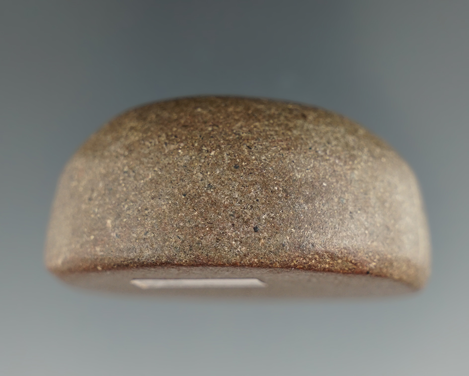 Nicely polished 1 3/4" Hardstone Cone found in Ohio. Ex. Westbrook collection.