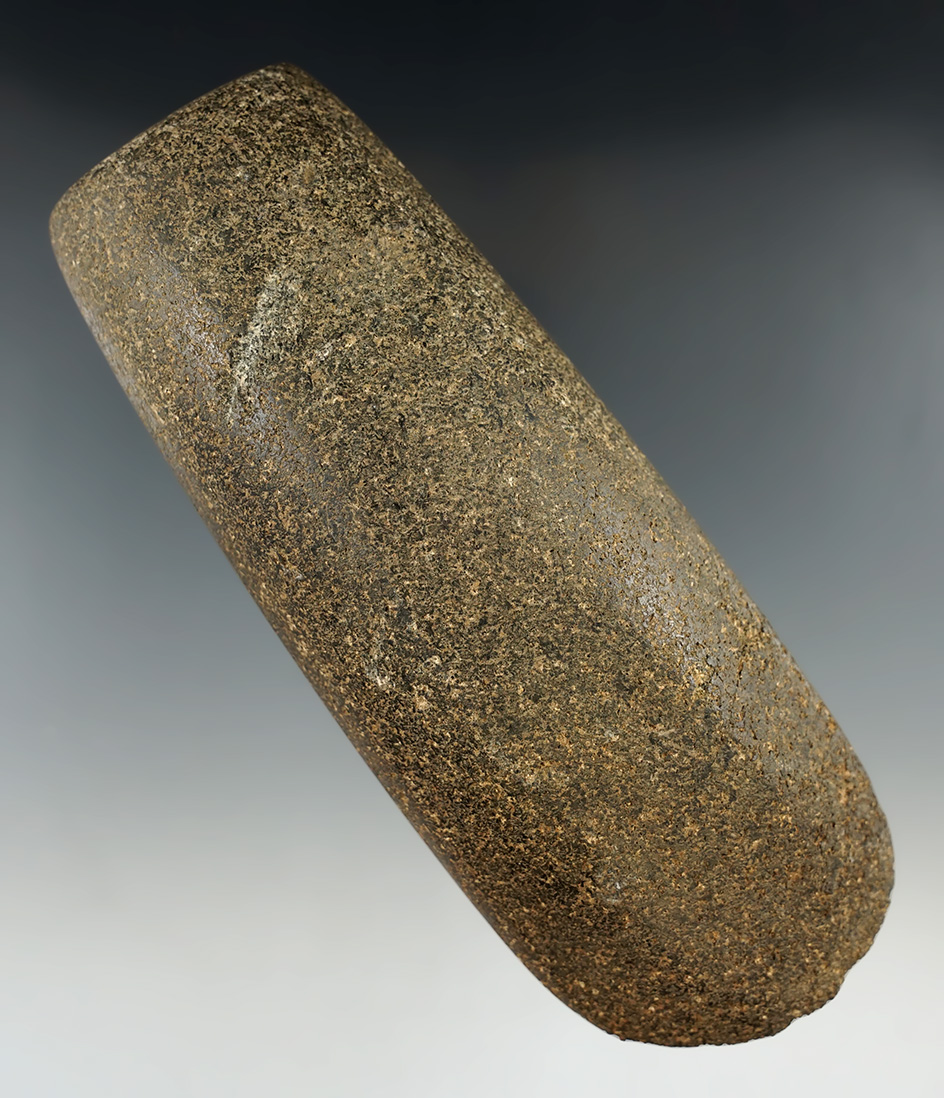 Large 7 1/16" Faceted Lamoka Adze found in Pennsylvania.