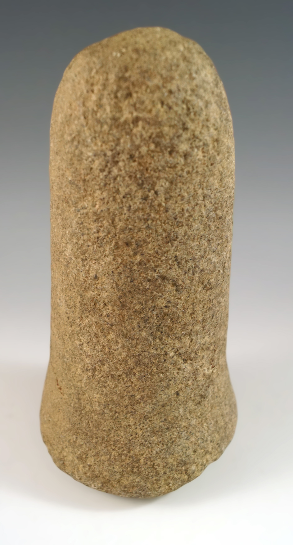 6 1/4" Pestle found in Morrow Co., Ohio, South of Edison. Ex. Len Weidner collection.