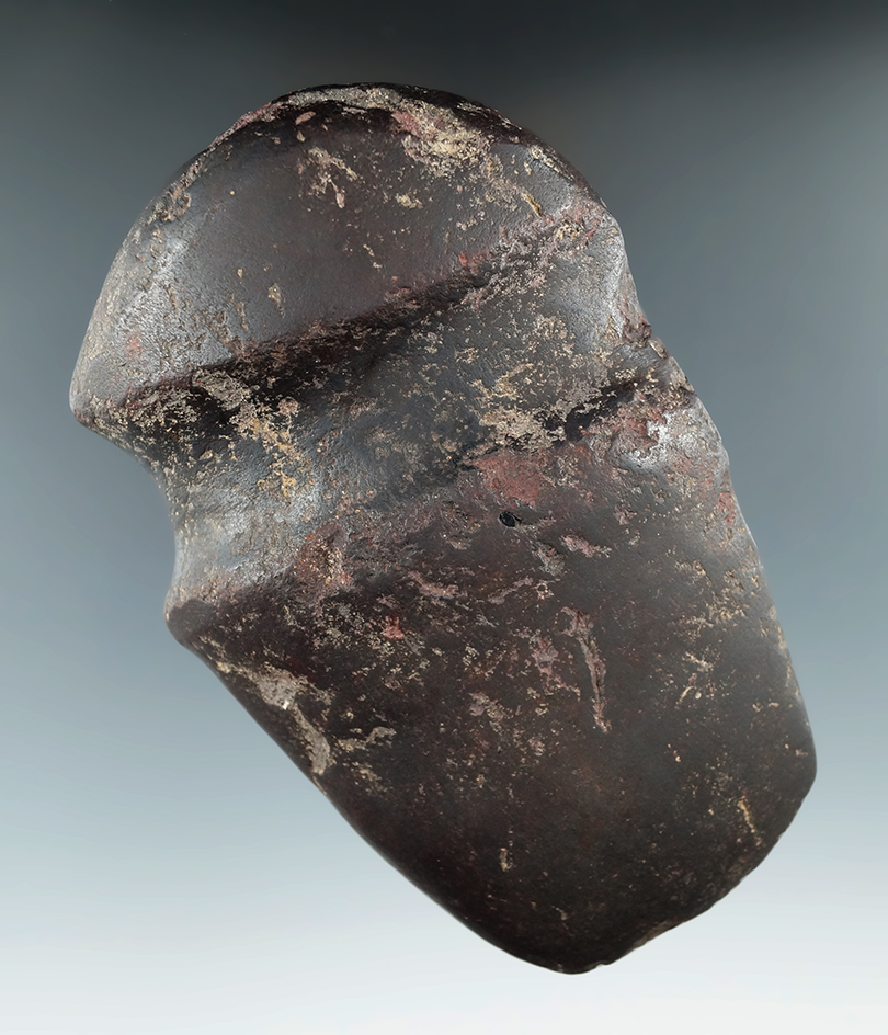 Nice Hematite Axe found in 1946! 5 7/8 long, 3/4 groove. Found in Jersey Co., Illinois.