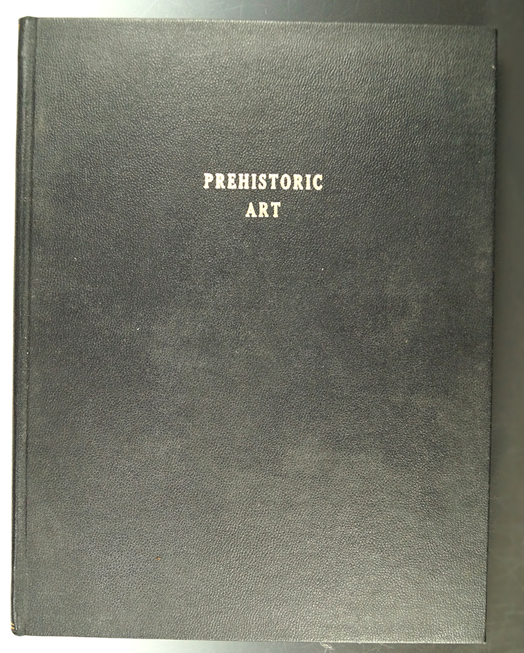 Highly collectible! "Prehistoric Art" 1953, hardbound in very good condition. Ex. Lar Hothem.