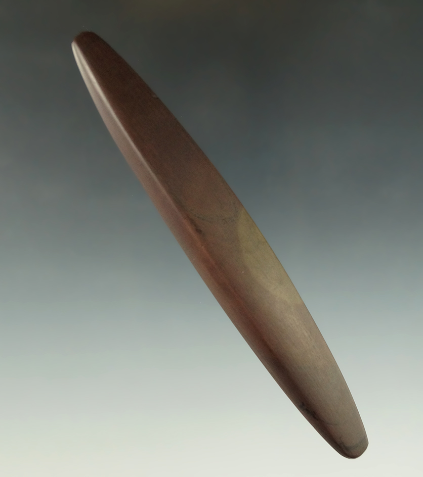 Rare! Red Slate Intrusive Mound Pick pictured in Who's Who #2 - Portage  Co., Ohio. Ex. Glenn.