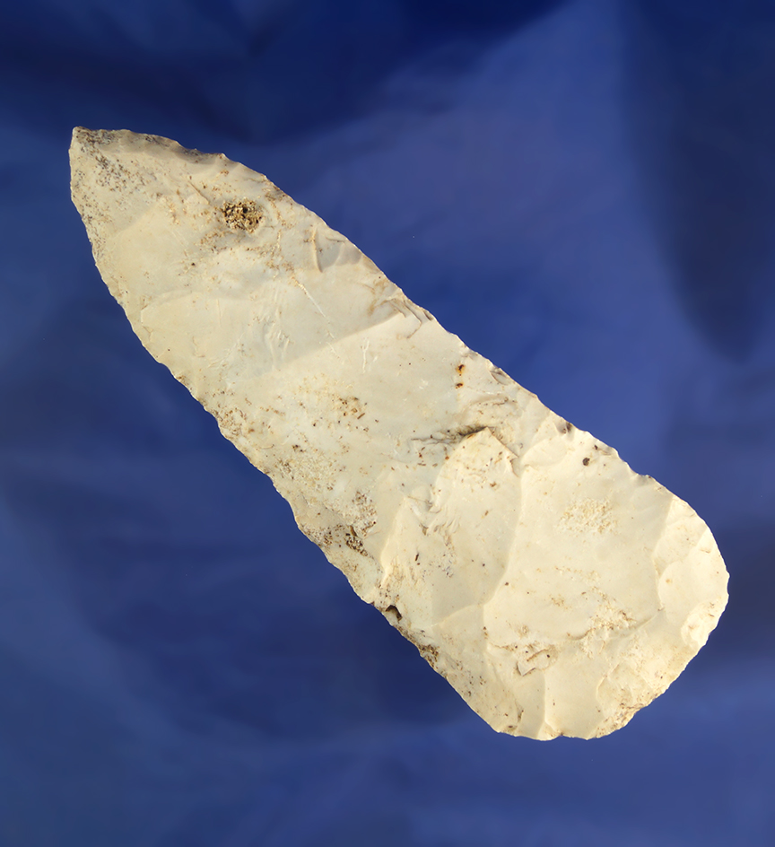 4 1/2" Flint Blade found in Hancock County Illinois.