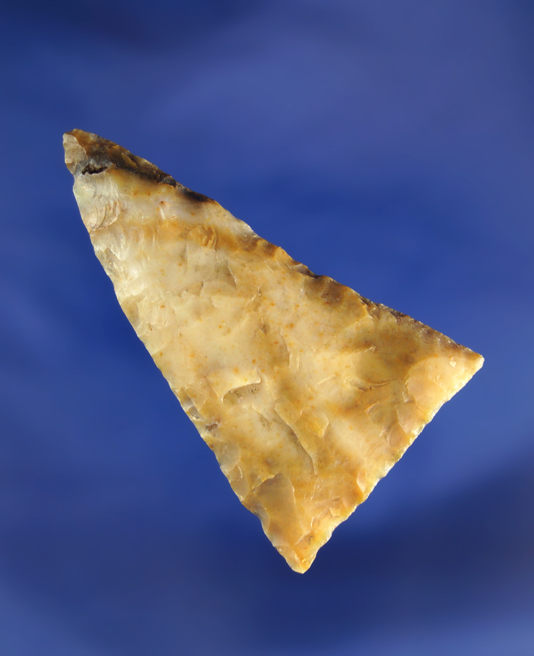 1 15/16" Triangular Knife found near the Columbia River, Washington.