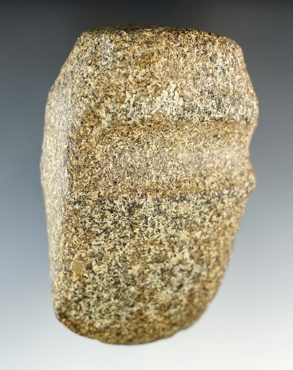 3 1/2" Long 3/4 Grooved Axe. Found l in Scotland Co., Missouri. Comes with a Bennett COA.