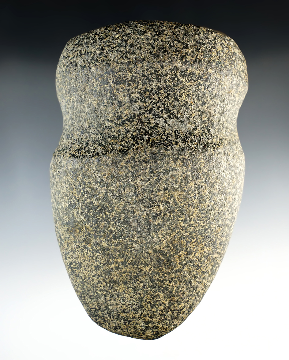 5 3/4" Long Full Groove Axe found in Ohio.