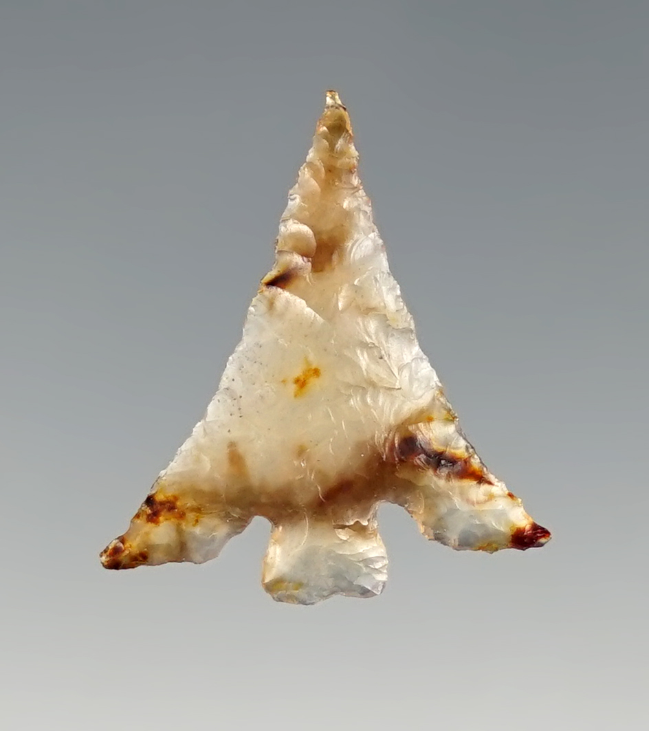 Superb 15/16" Eastgate found near the Columbia River. Made from translucent Agate.