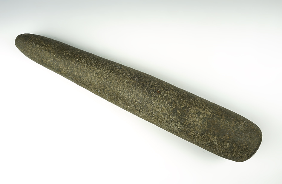 Massive 14 3/4" Hardstone Salmon Packer found in Umatilla Co., Oregon.