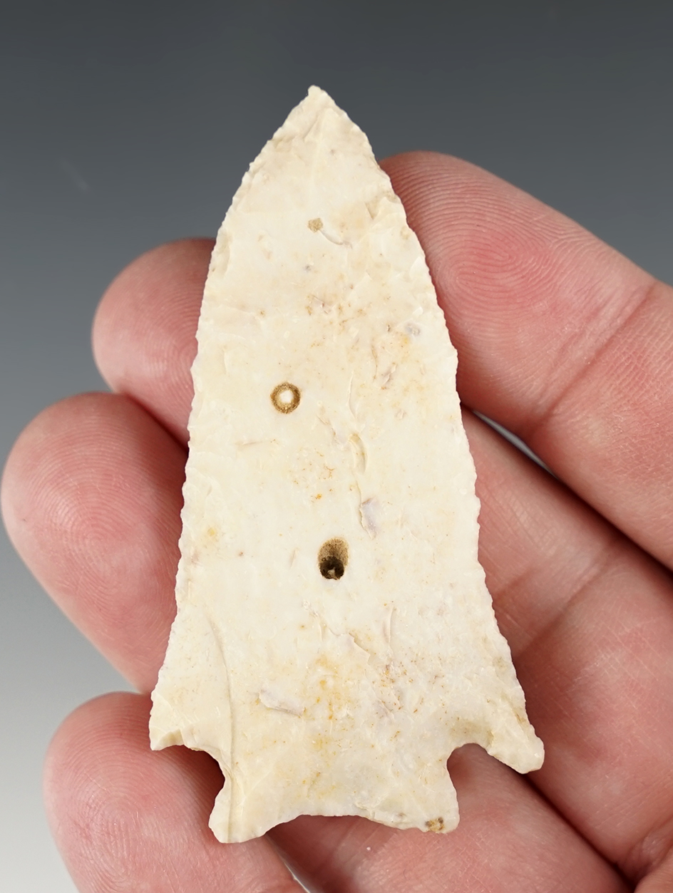 2 11/16" Pulaski that is well made. Found in Greene Co., Illinois.