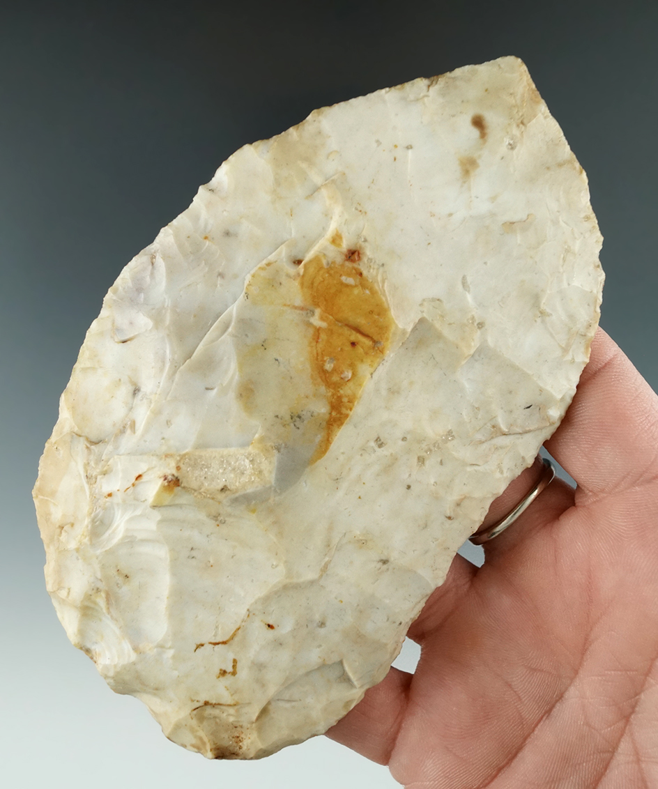 4 7/8" Archaic period Blade found in Michigan.