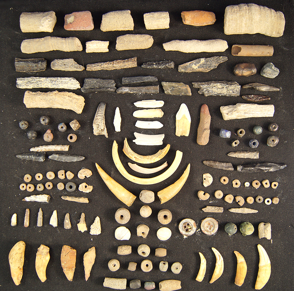 Nice! Attached to styrofoam, found a site near the Columbia River. Includes bone, shell, etc.