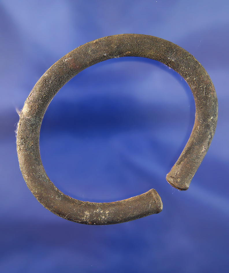 2 7/8" wide copper bracelet Found near Mary Hill by the Columbia River