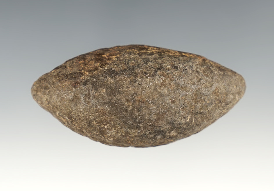 2 3/16" Ungrooved Plummet/Bolo Stone - Midwestern U.S.