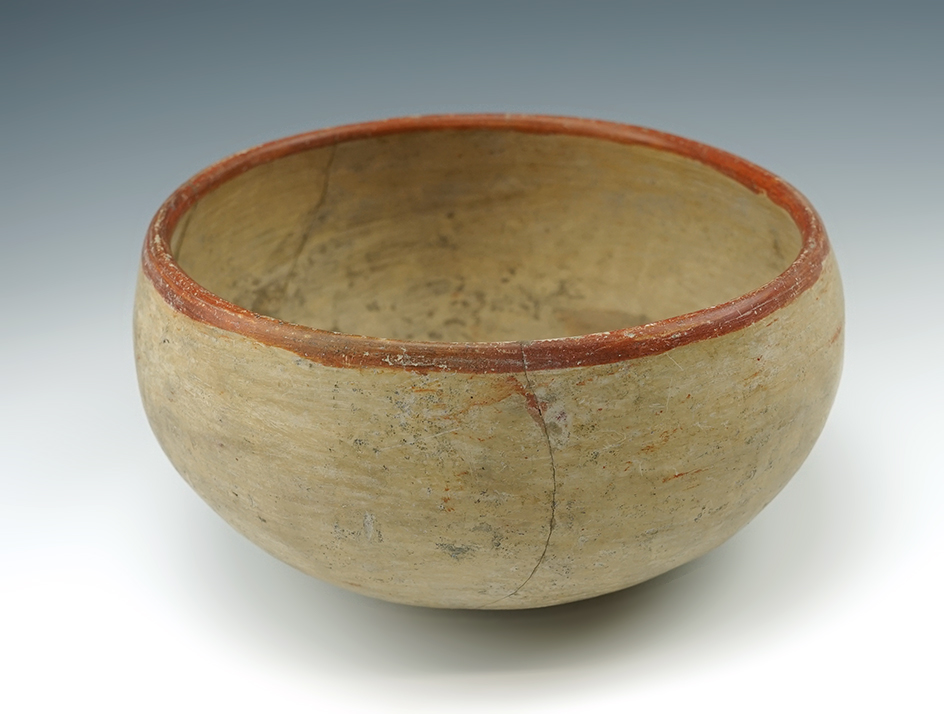 7 1/4" widePolychrome decorated Hopi Bowl.