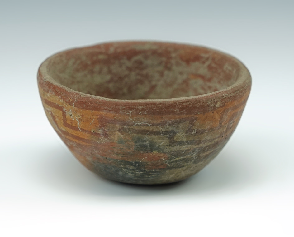 2 5/8" wide miniature Southwestern Bowl - NM.