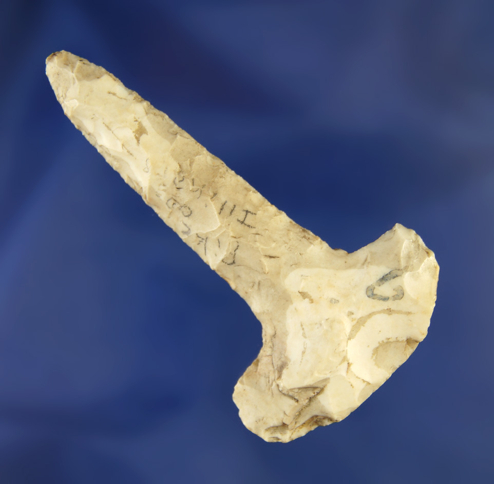 2 9/16" Dovetail Drill found in Pike Co.,  Illinois. Ex. Les Gerkin collection.