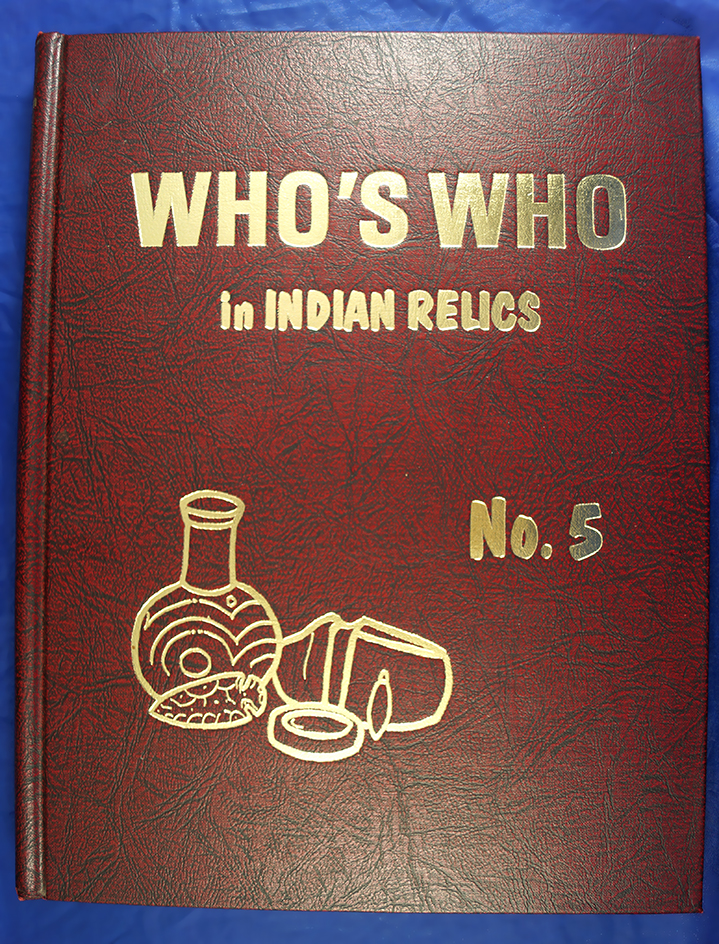 Who’s Who in Indian Relics No. 5  by Thompson, first edition.