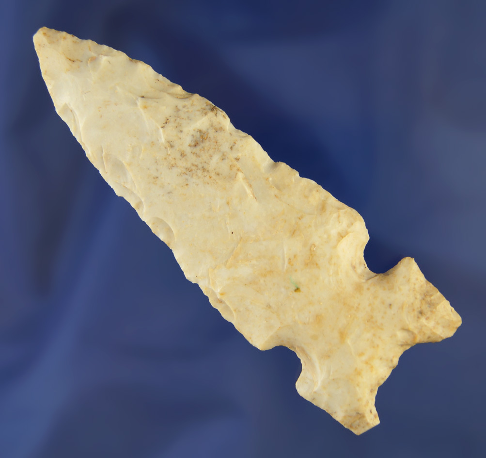 Oceola-Hemphill found in Brown Co.,  Illinois made from Burlington chert.  Dickey COA.