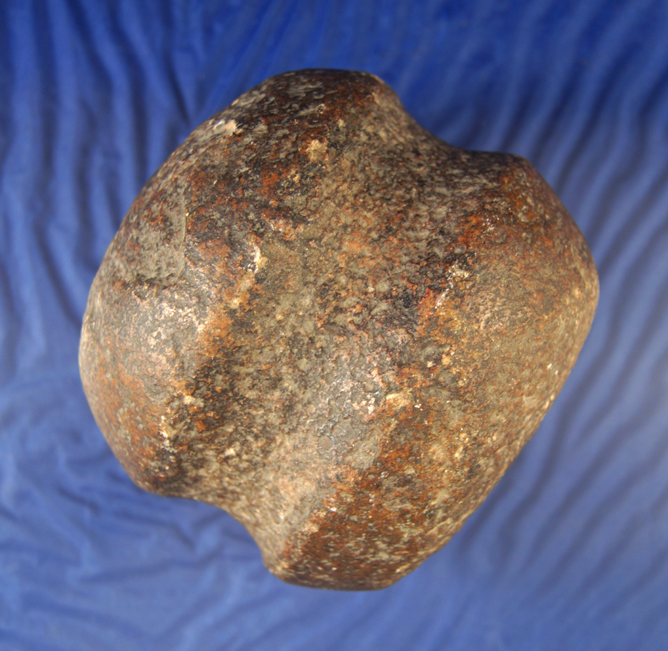 Heavily patinated 4" wide fully grooved Maul found in Adams Co.,  Ohio.