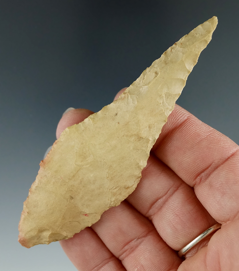 3 11/16" Harahey Knife found in Arkansas.