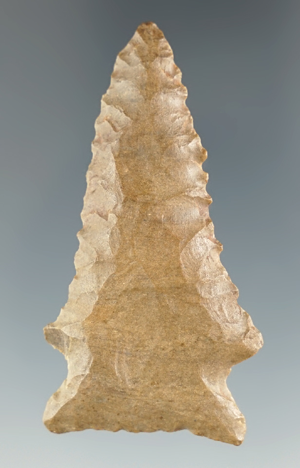 2 3/8" Cornernotch knife found near Coffee Lake, Alabama.