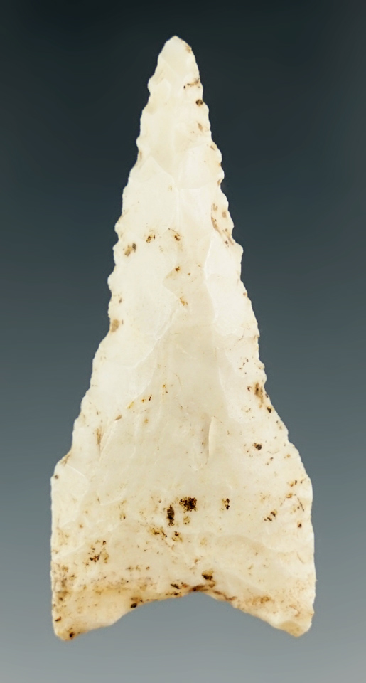 2 1/16" Dalton drill found in Illinois. Ex. Tom Davis, Jim Hogue collection.