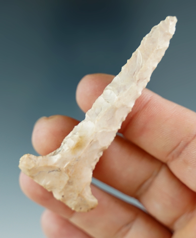 2 5/8" T-Drill found in Missouri made from quality material. Ex. J. Adams, Jim Hogue collections.