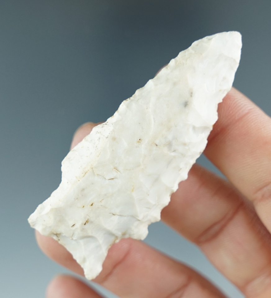 2 5/8" serrated knife found in Boone County Missouri.