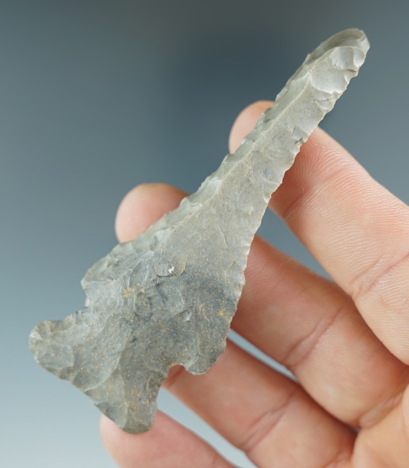 3 3/16" Drill found in Madison County Illinois.