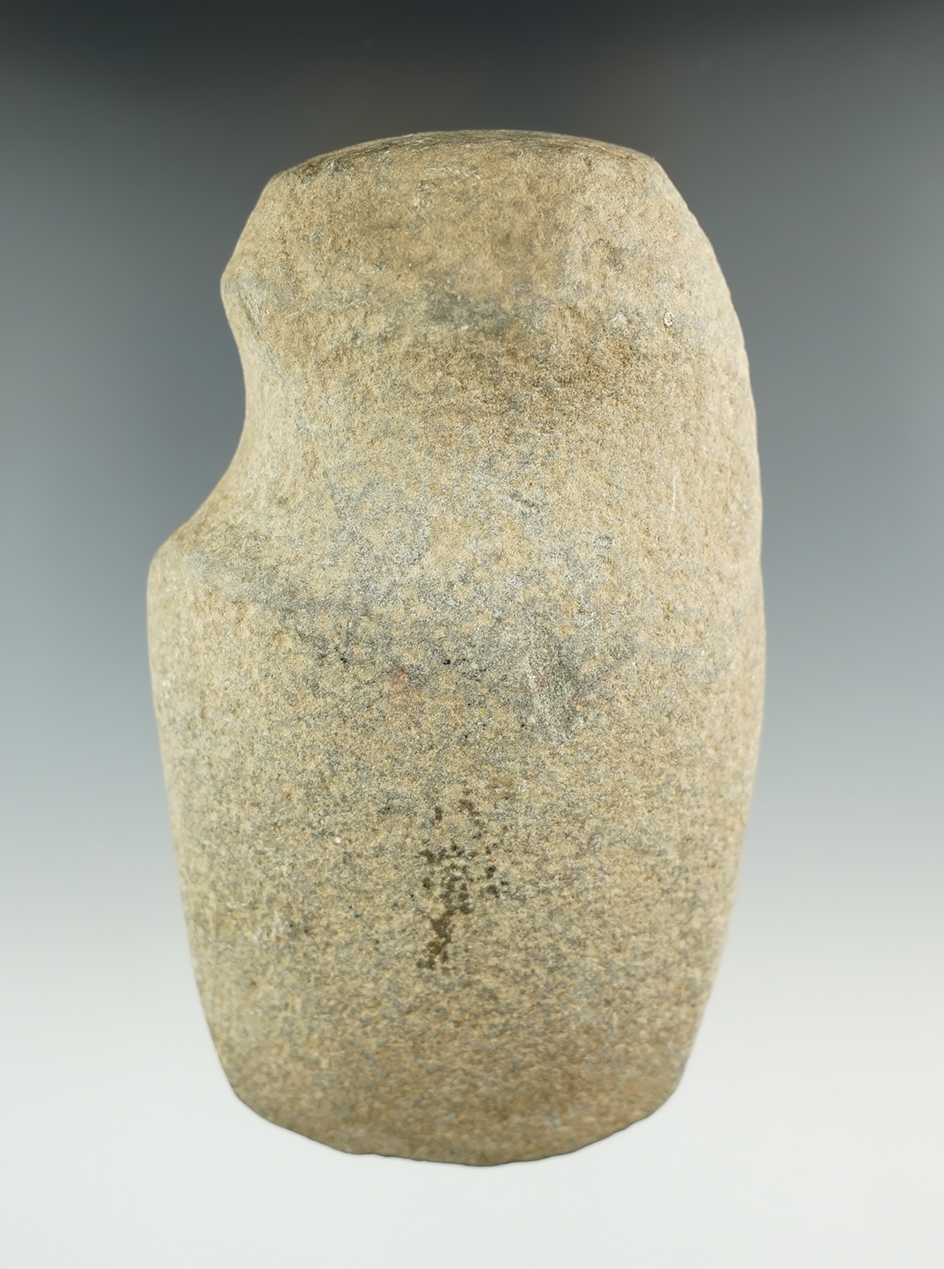 Well styled 4 5/8" long 3/4 grooved Axe found in Missouri.