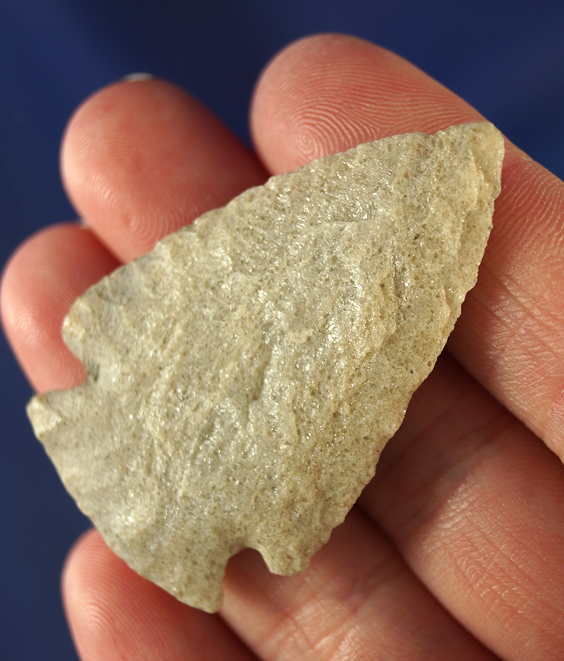 1 13/16" Besant that is nicely flaked and in excellent condition. Wyoming.