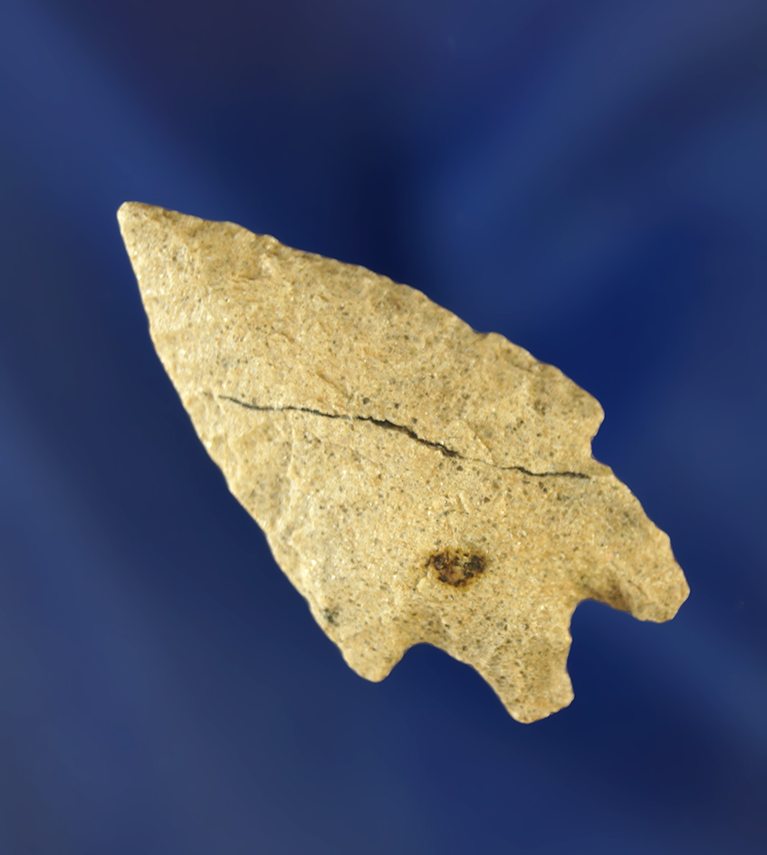 1 1/2" Duncan point that is heavily patinated. Wyoming.