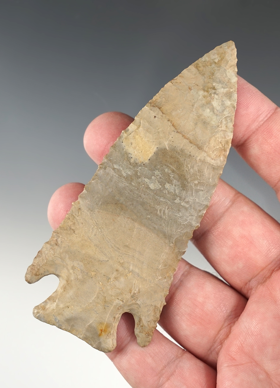 4 1/16" Hardin - Washington Co., Kentucky. Restored. Jackson and Rogers COA's.